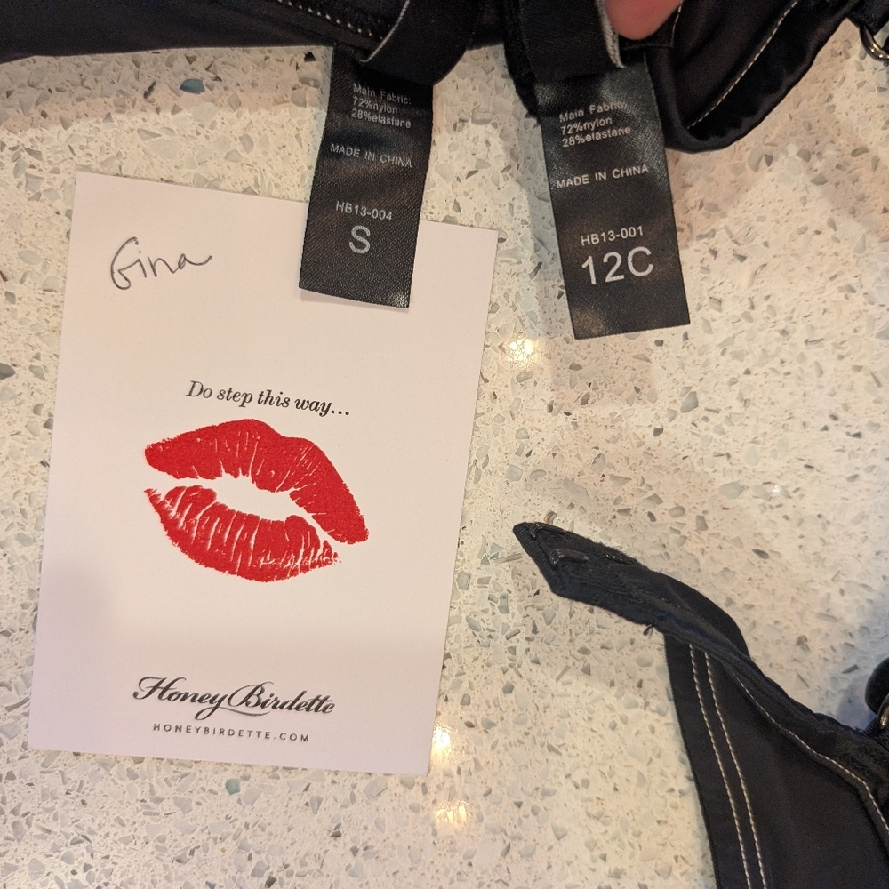 Honey Birdette Rider black 34C/S - Picture 8 of 8